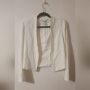 Babaton size 2 blazer white